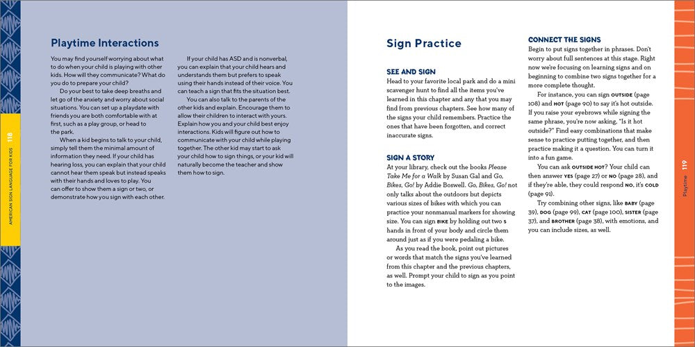 American Sign Language for Kids: 101 Easy Signs for Nonverbal Communication
