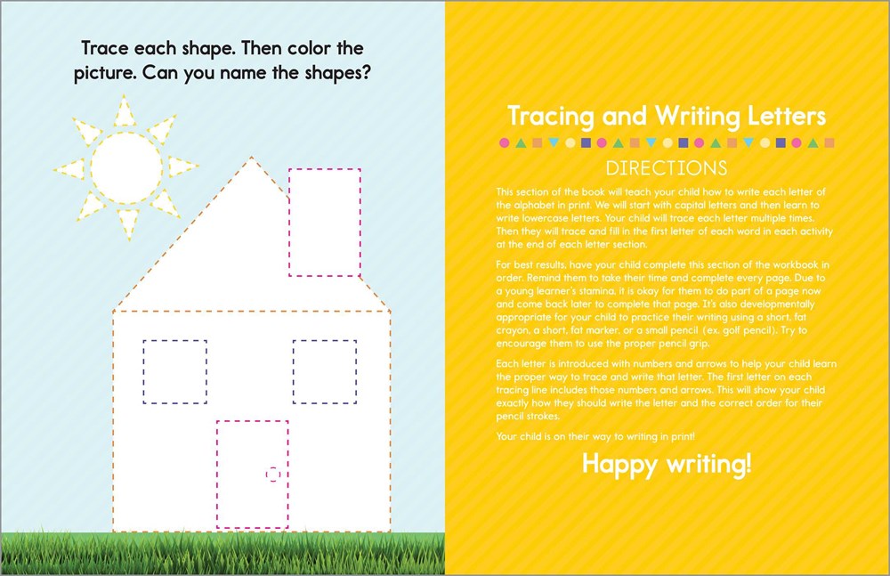 My First Learn-to-Write Workbook: Practice for Kids with Pen Control, Line Tracing, Letters, and More! (My First Preschool Skills Workbooks)