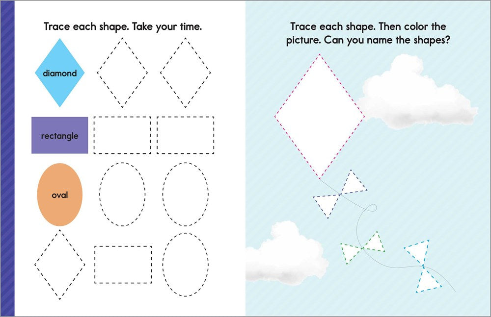 My First Learn-to-Write Workbook: Practice for Kids with Pen Control, Line Tracing, Letters, and More! (My First Preschool Skills Workbooks)