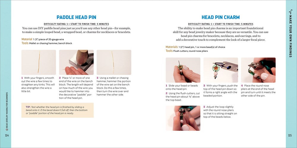 Bead Jewelry Making for Beginners: Step-by-Step Instructions for Beautiful Designs