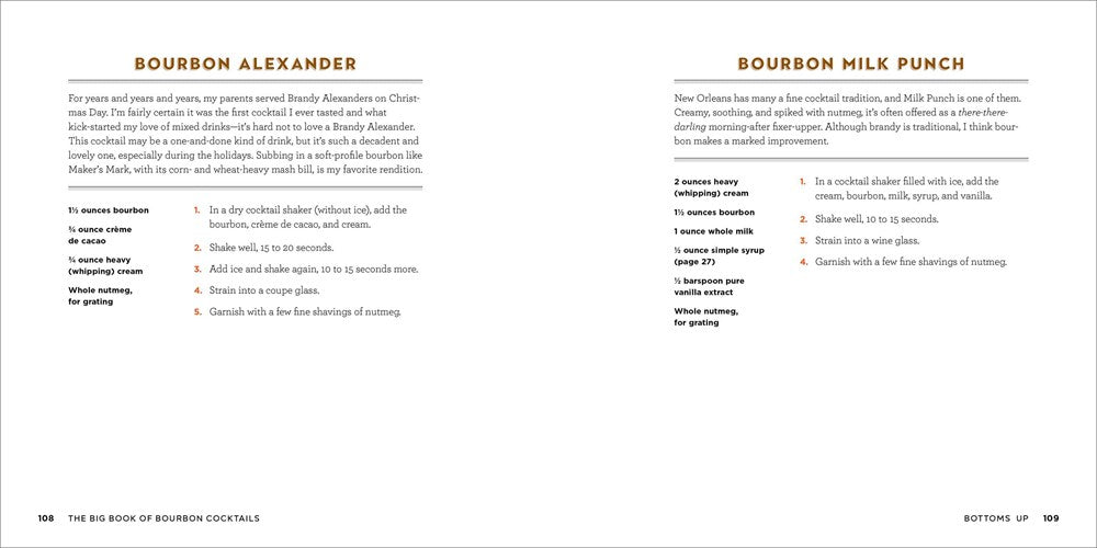 The Big Book of Bourbon Cocktails: 100 Timeless, Creative & Tempting Recipes