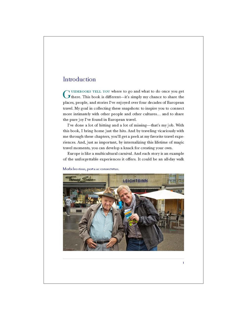 For the Love of Europe