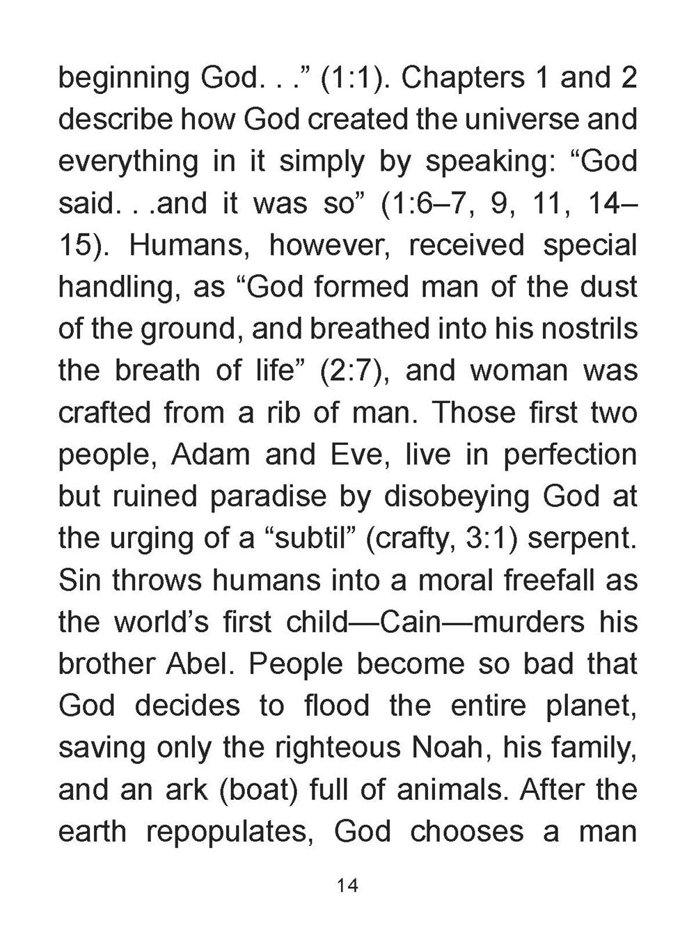 Know Your Bible Large Print Edition