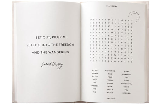 The Wordsearch Book: Becoming With Quotes & Scriptures