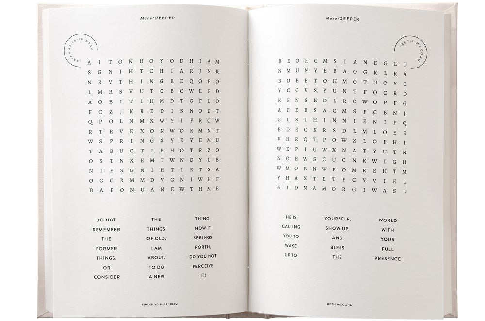The Wordsearch Book: Becoming With Quotes & Scriptures