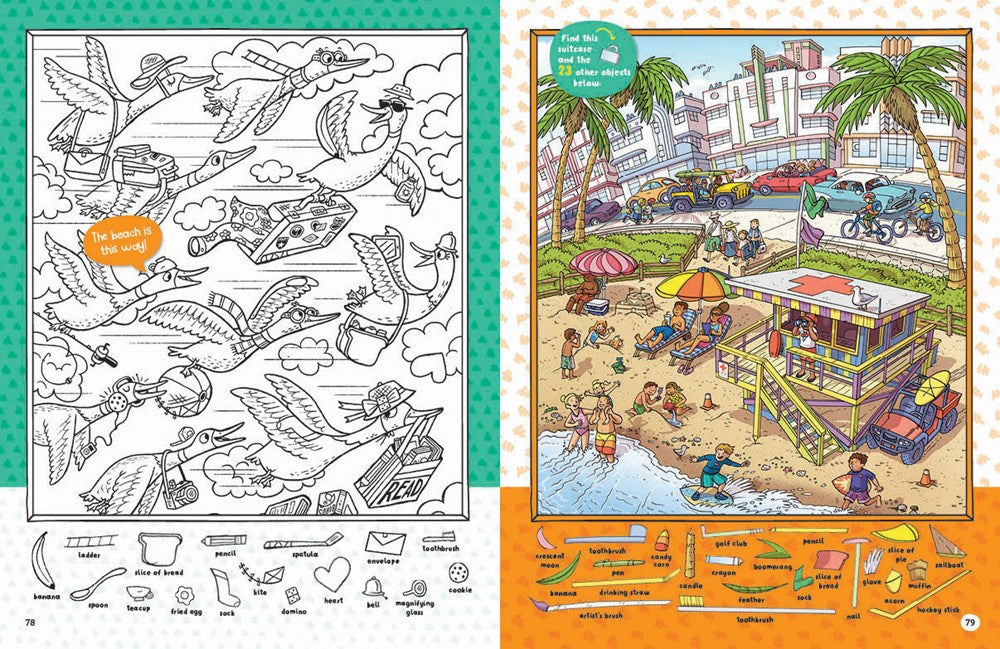 Best Hidden Pictures Puzzles EVER: 144-Page Puzzle Book with Over 1,500 Hidden Objects, Classic Search-and-Find Puzzles and Travel Activities for Kids Ages 6 and Up (Highlights Hidden Pictures)