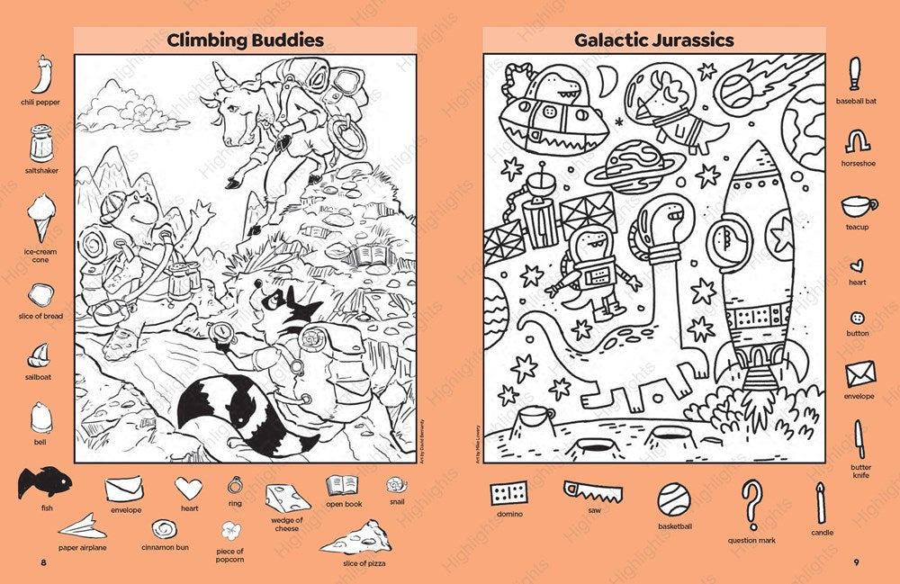 Extreme Adventure Puzzles (Highlights Hidden Pictures)