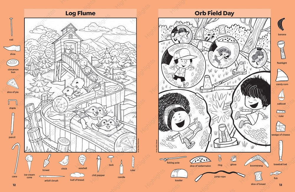 Extreme Adventure Puzzles (Highlights Hidden Pictures)