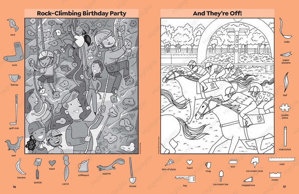 Extreme Adventure Puzzles (Highlights Hidden Pictures)