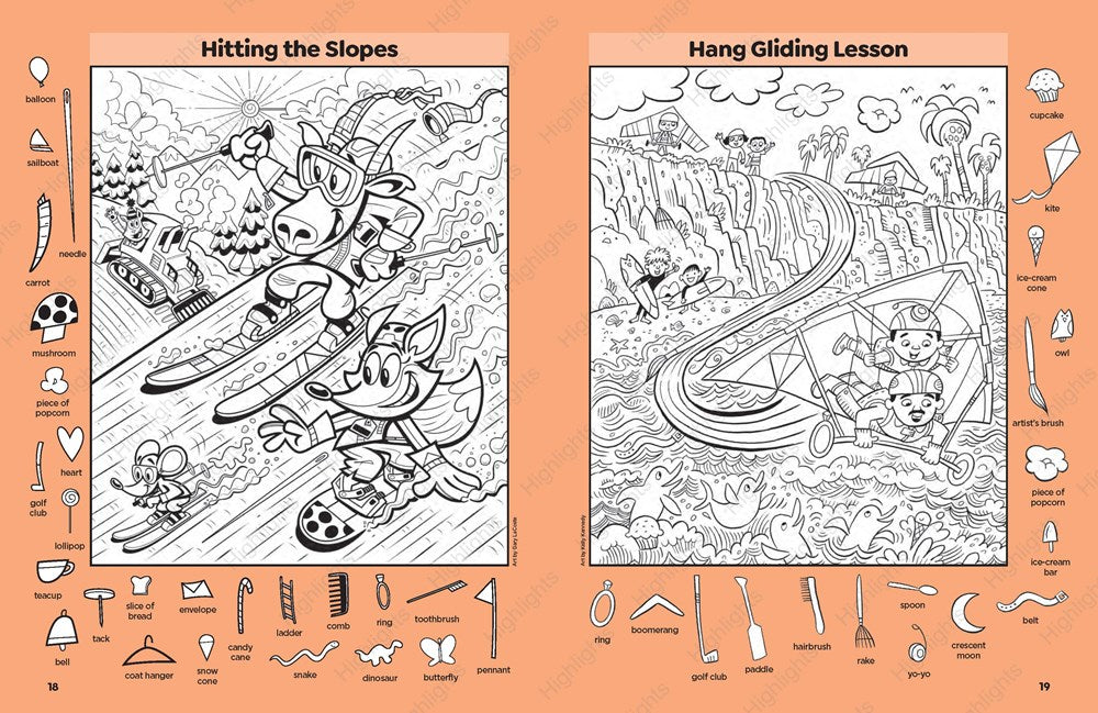 Extreme Adventure Puzzles (Highlights Hidden Pictures)