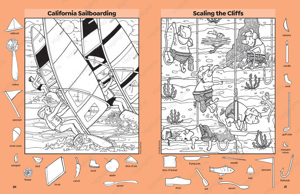 Extreme Adventure Puzzles (Highlights Hidden Pictures)