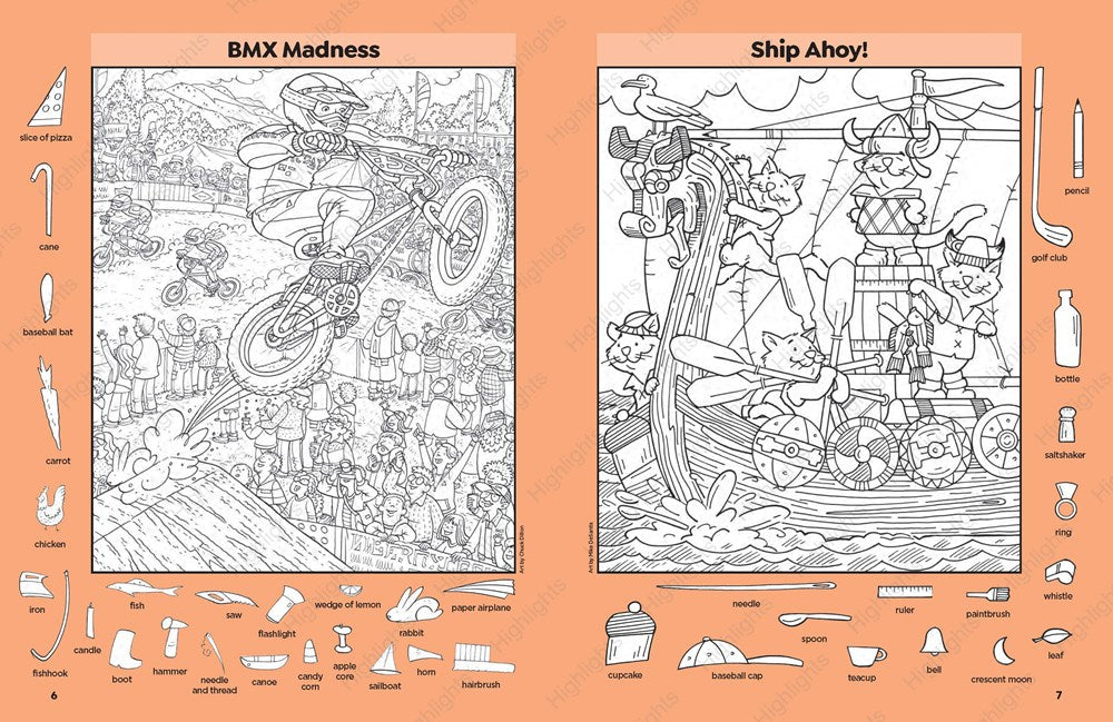 Extreme Adventure Puzzles (Highlights Hidden Pictures)