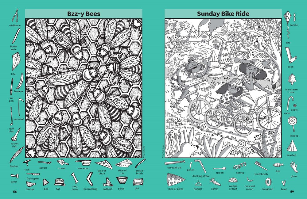 Amazing Nature Puzzles: Explore & Discover with Over 100 Fun Hidden Pictures Nature Puzzles, Celebrate the Wonders of Nature with a Nature Activity Book for Kids (Highlights Hidden Pictures)