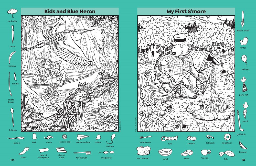 Amazing Nature Puzzles: Explore & Discover with Over 100 Fun Hidden Pictures Nature Puzzles, Celebrate the Wonders of Nature with a Nature Activity Book for Kids (Highlights Hidden Pictures)