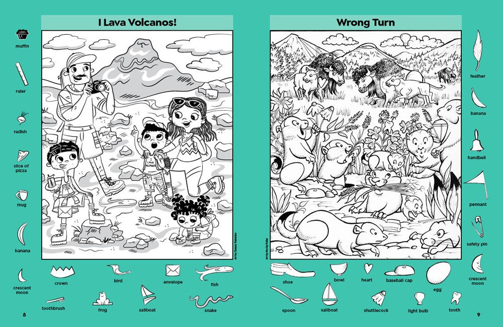 Amazing Nature Puzzles: Explore & Discover with Over 100 Fun Hidden Pictures Nature Puzzles, Celebrate the Wonders of Nature with a Nature Activity Book for Kids (Highlights Hidden Pictures)