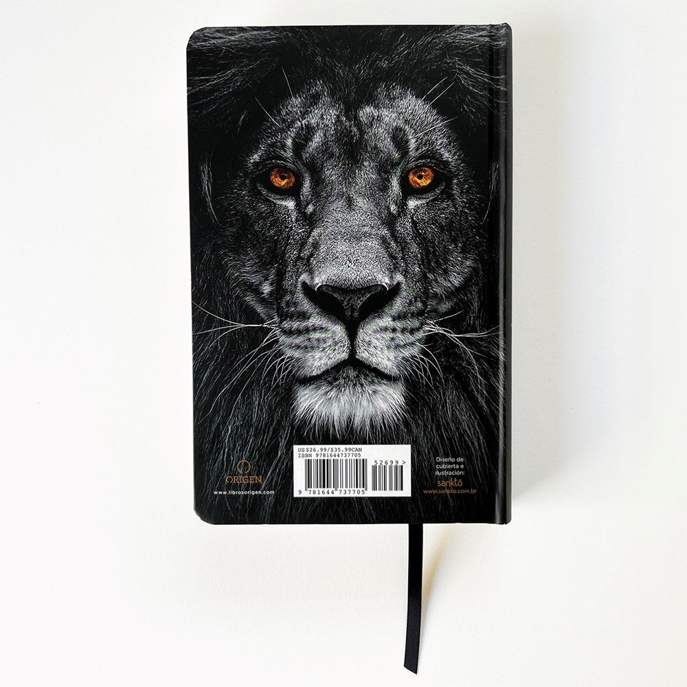 Biblia RVR 1960 letra grande tamaño manual, tapa dura León de Juda con índice / Spanish Bible RVR 1960 Handy Size Large Print Hardcover Lion of Judah with In (Spanish Edition)