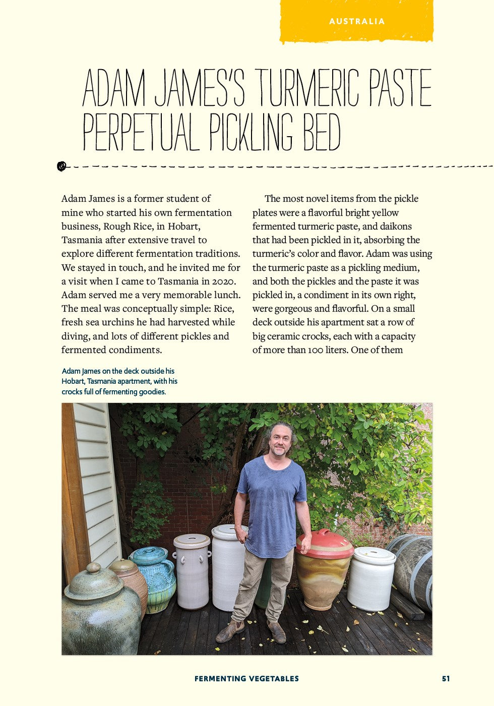 Sandor Katz's Fermentation Journeys