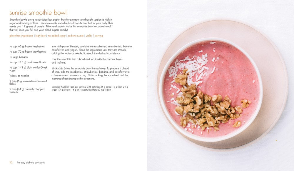 The Easy Diabetes Cookbook