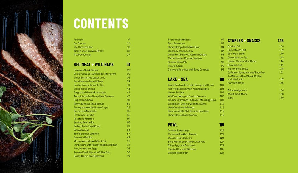 The Essential Carnivore Diet Cookbook