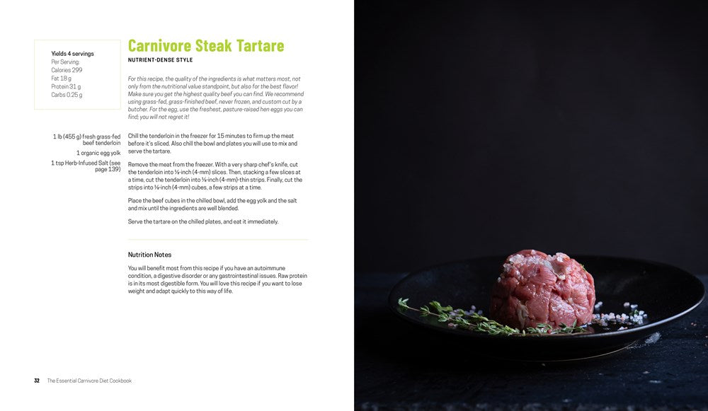 The Essential Carnivore Diet Cookbook