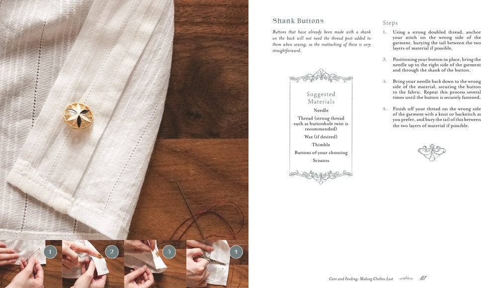 Make, Sew and Mend: Traditional Techniques to Sustainably Maintain and Refashion Your Clothes
