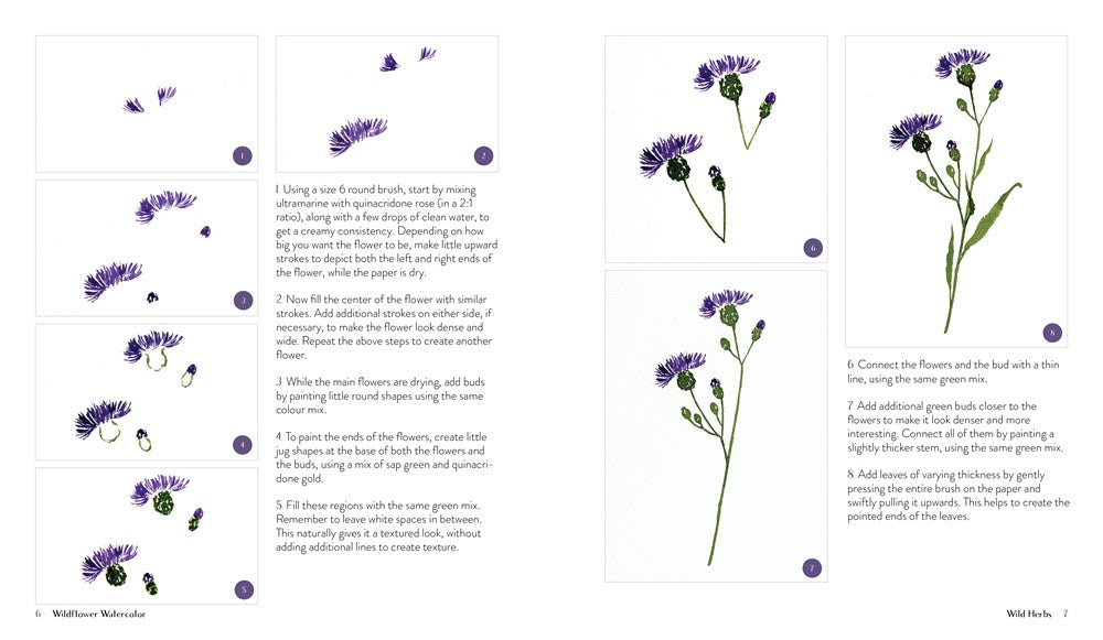 Wildflower Watercolor: The Beginner's Guide to Painting Beautiful Florals