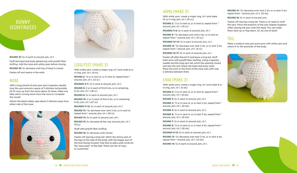 Crochet Cute Forest Friends