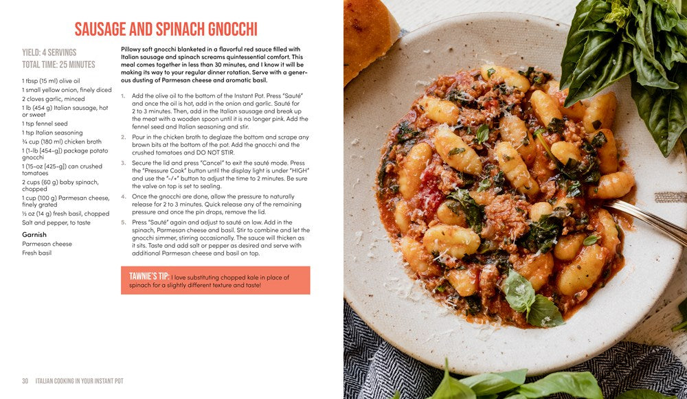 Italian Cooking in Your Instant Pot