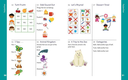 Logic Puzzles for Clever Kids: Fun brain games for ages 4 & up
