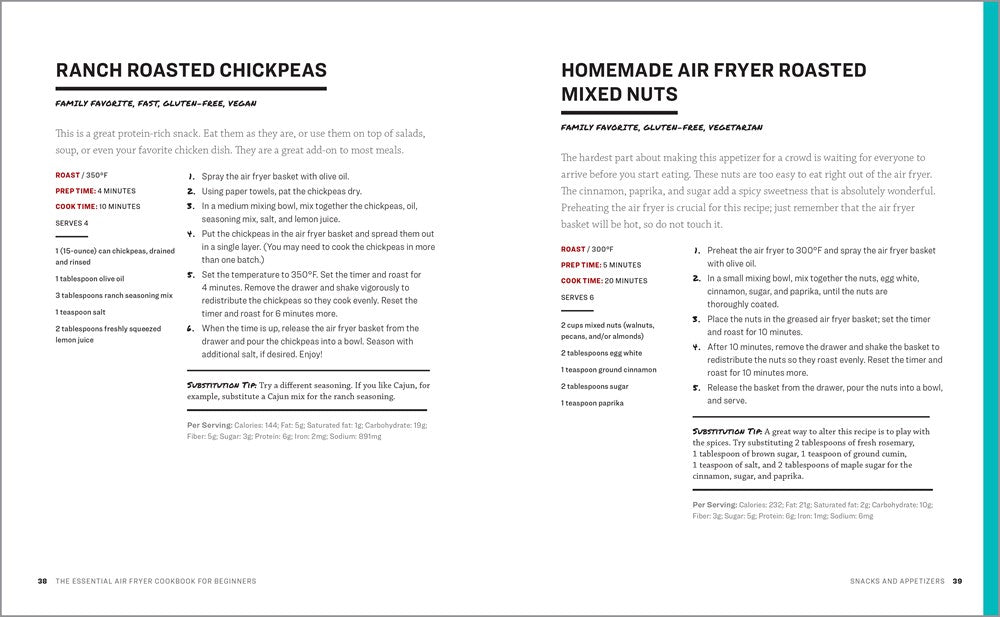 The Essential Air Fryer Cookbook for Beginners: Easy, Foolproof Recipes for Your Air Fryer