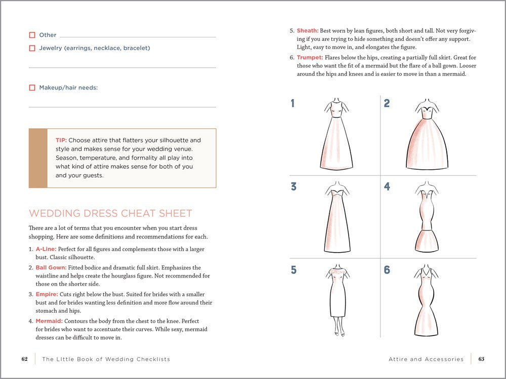 The Little Book of Wedding Checklists: All the Lists and Tips You Need to Plan the Big Day