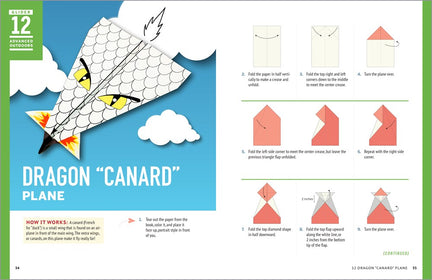 The Awesome Paper Airplane Book for Kids: Creative Designs and Fun Tear-Out Projects