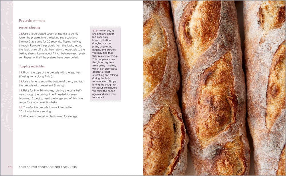 Sourdough Cookbook for Beginners: A Step-by-Step Introduction to Make Your Own Fermented Breads