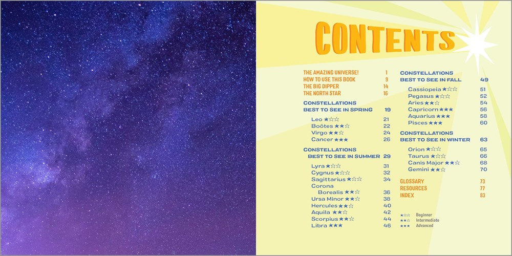 Constellations for Kids: An Easy Guide to Discovering the Stars
