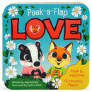 Love: Peek a Flap Board Book