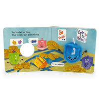 Happy Hanukkah, Little Dreidel (Finger Puppet Board Book) (Children's Interactive Finger Puppet Board Book)