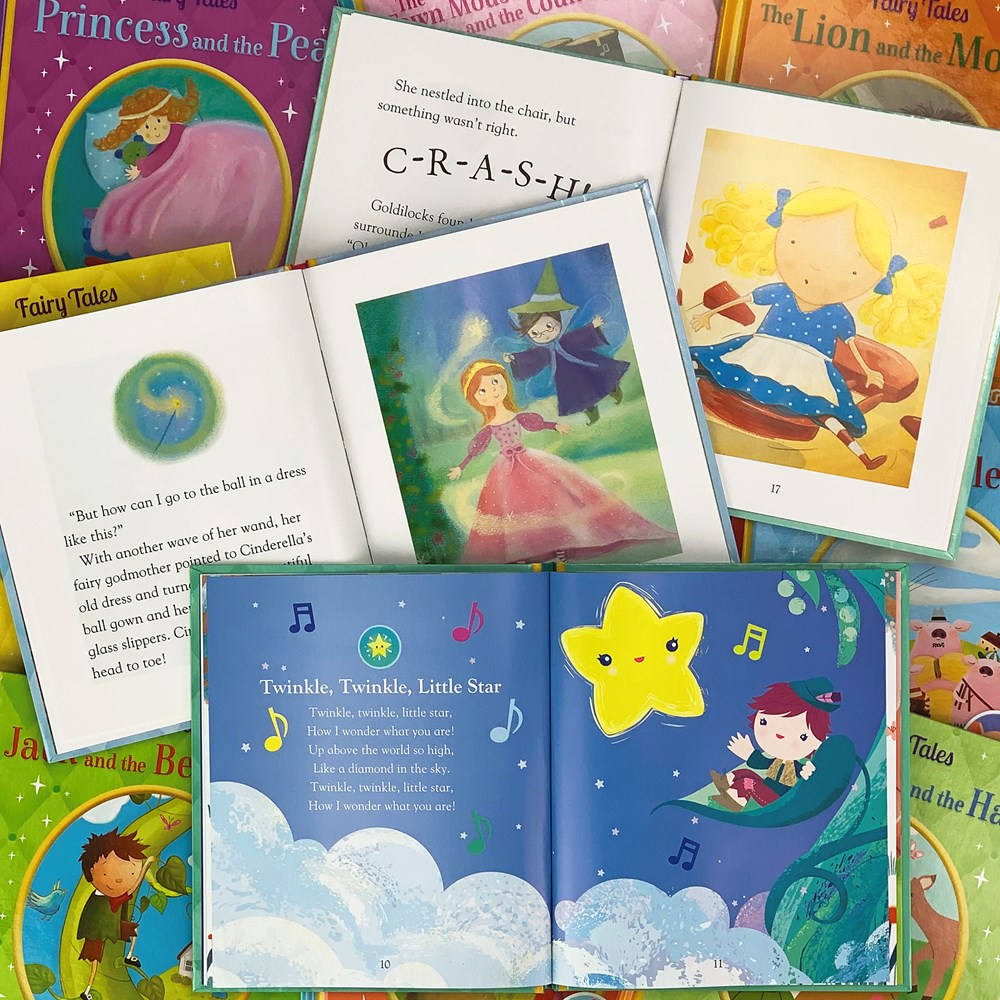 Fairy Tales Take Along Storyteller: Interactive Electronic Music Player/Reader with 11 follow-along books (Children's Interactive Story and Song Carry Along Player With Books)