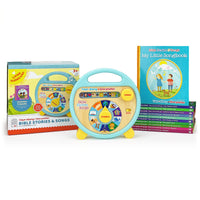 Bible Stories and Songs Interactive Electronic Take Along Storyteller with 11 Books (Little Sunbeams)