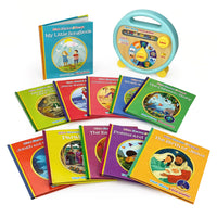 Bible Stories and Songs Interactive Electronic Take Along Storyteller with 11 Books (Little Sunbeams)