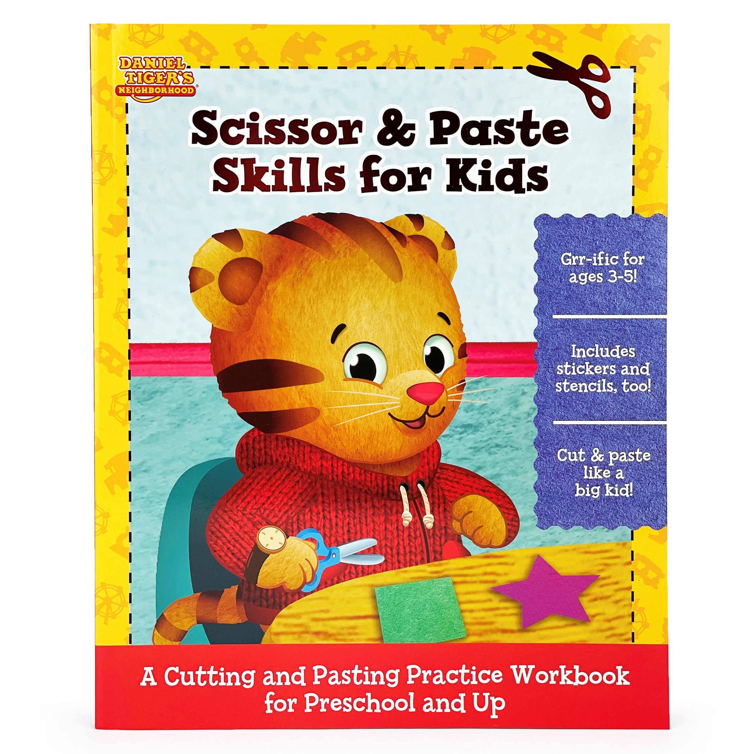 Daniel Tiger Scissor & Paste Skills for Kids