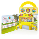 CoComelon Wheels on the Bus: 3-Button Sound Board Book for Babies and Toddlers, Ages 1-4