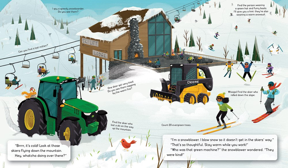 I Spy With My Little Eye John Deere Farm & Find - Kids Search, Find, and Seek Activity Book, Ages 3, 4, 5, 6+