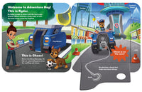 Peek-a-Flap Paw Patrol Go, Pups, Go! A Children's Lift-a-Flap Board Book for Little Paw Patrol Lovers; Chase and Friends Interactive Adventure