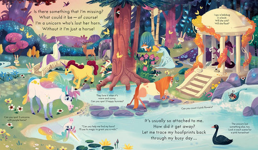 I Spy With My Little Eye Unicorn Wish & Find - Kids Search, Find, and Seek Activity Book, Ages 3, 4, 5, 6+