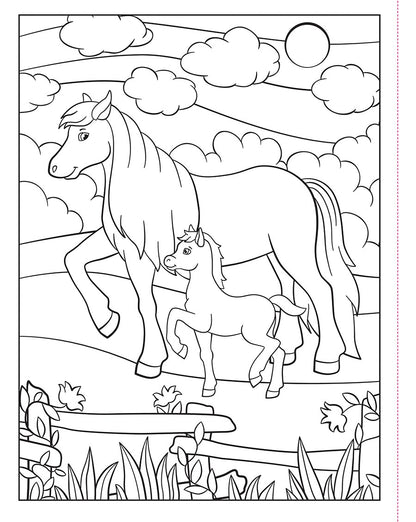 John Deere Kids Coloring Book for Little Farm and Tractor Lovers; Includes Perforated Pages and Bonus Sticker Sheet