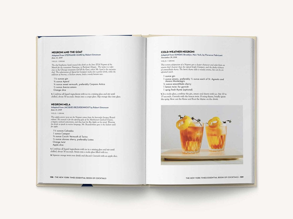 The New York Times Essential Book of Cocktails (Second Edition)