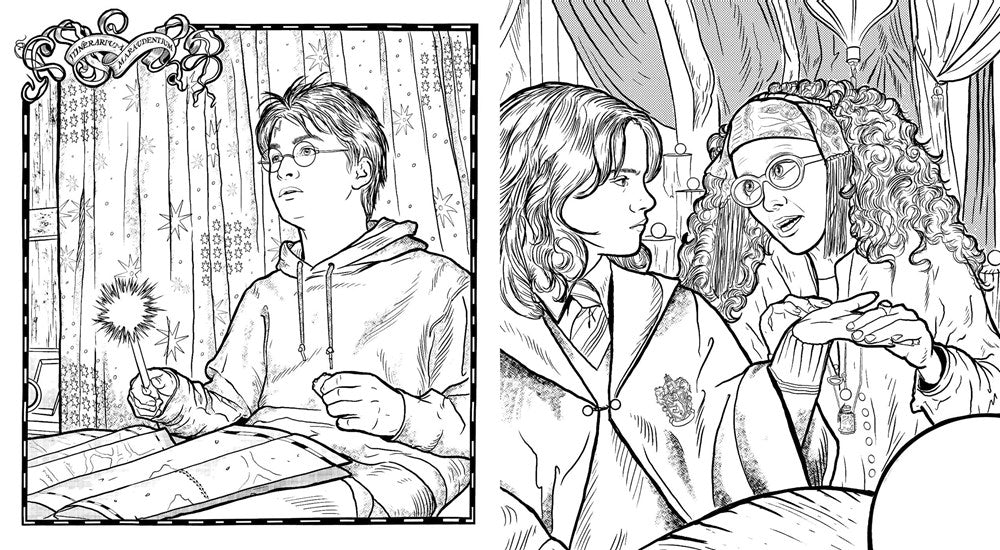 Harry Potter: Coloring Wizardry