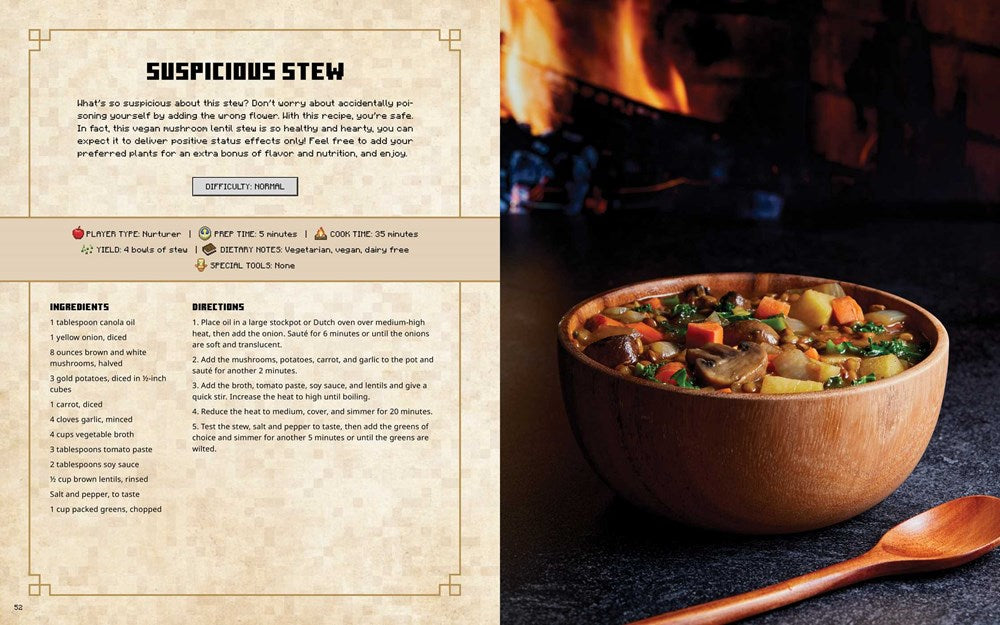 Minecraft: Gather, Cook, Eat! Official Cookbook (Gaming)