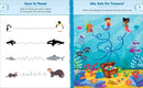 Preschool Activity Book Ocean Animals: 75 Games to Learn Letters, Numbers, Colors, and Shapes (School Skills Activity Books)