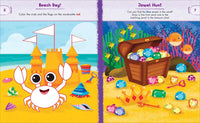 Preschool Activity Book Ocean Animals: 75 Games to Learn Letters, Numbers, Colors, and Shapes (School Skills Activity Books)